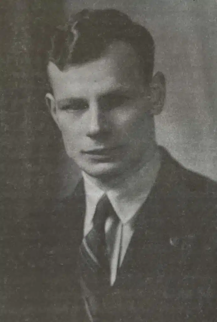 Frederick Harrison, 1941, from his book.